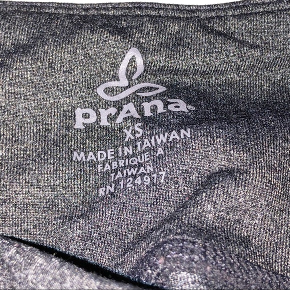 PRAna | Dark Gray Workout Capri Leggings Size XS - Picture 12 of 14